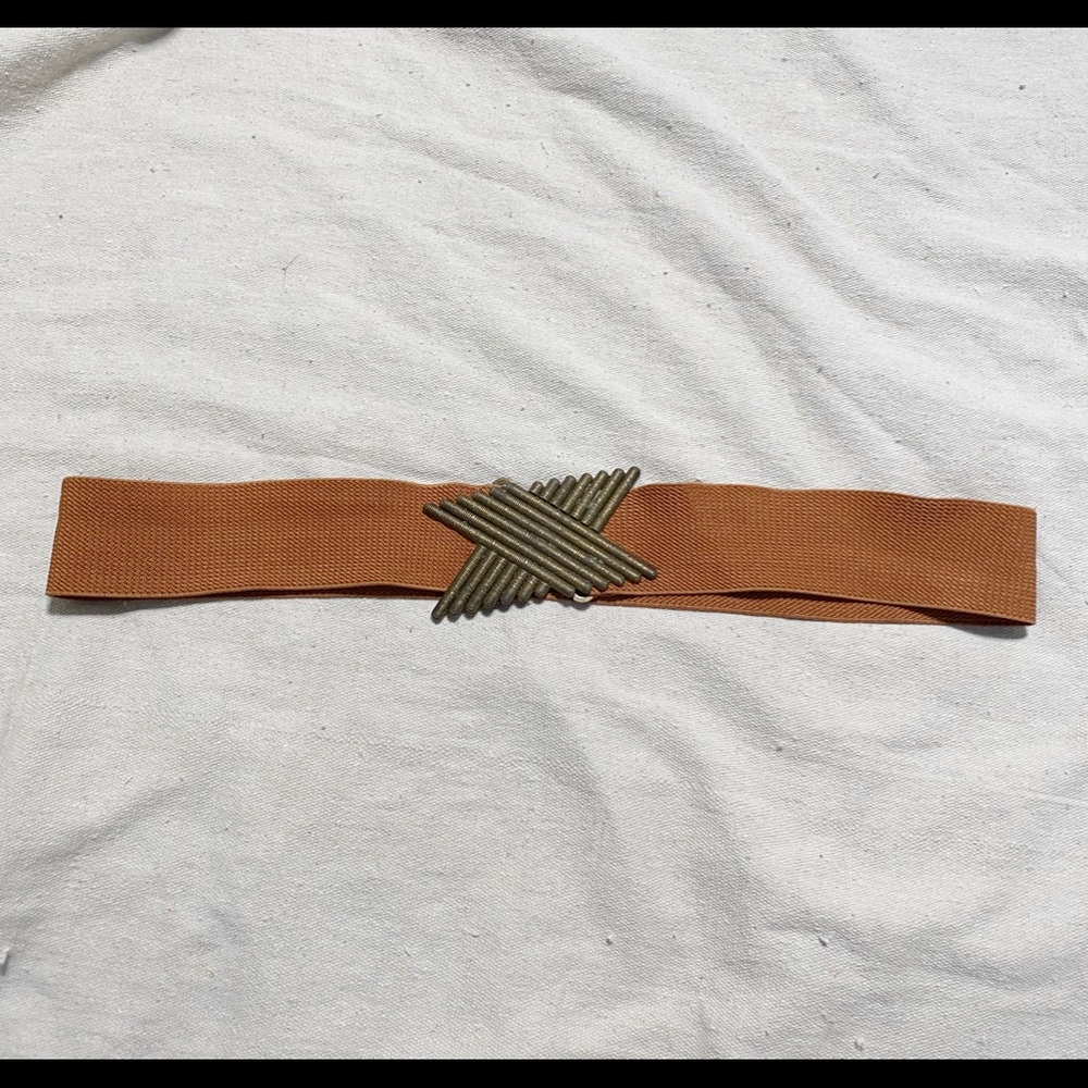 Stretch vintage style belt